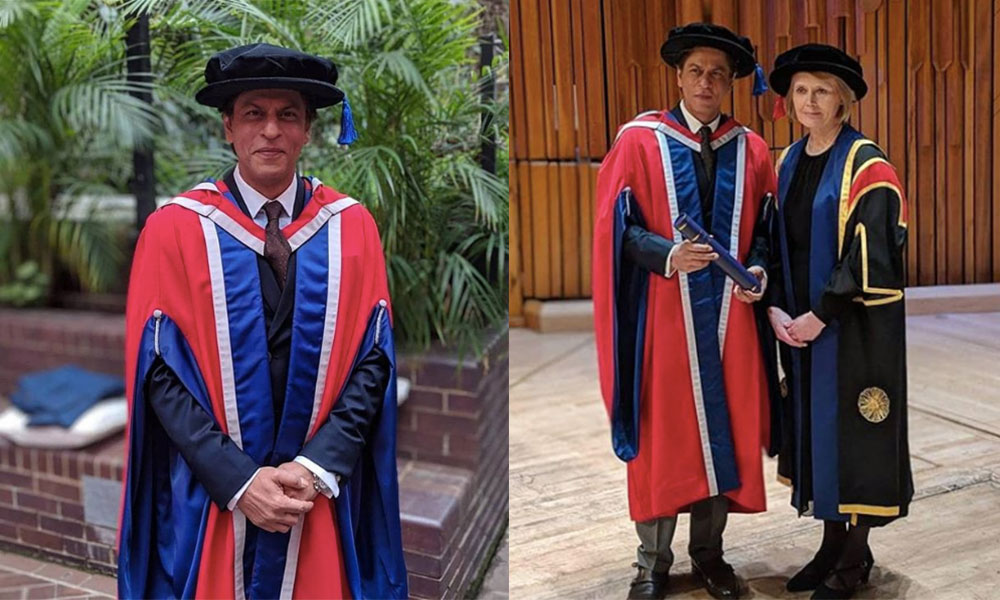 Shah Rukh Khan Felicitated With An Honorary Doctorate By The University of Law, London
