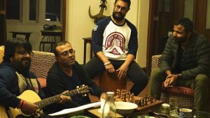 Team 'Laal Singh Chaddha' Works Together On The Music At Aamir Khan's Home In Panchgani