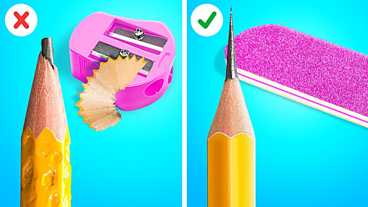 GENIUS SCHOOL TRICKS AND HACKS || Smart DIY School Supplies And Hacks by 123GO! SERIES