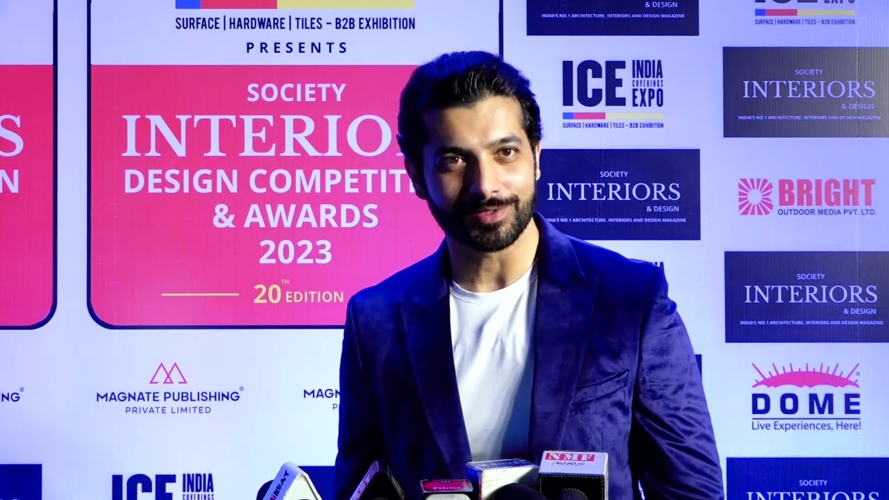 Videos : Sharad Malhotra And Many Others Present For The 20th Society Interiors Design Competition Awards