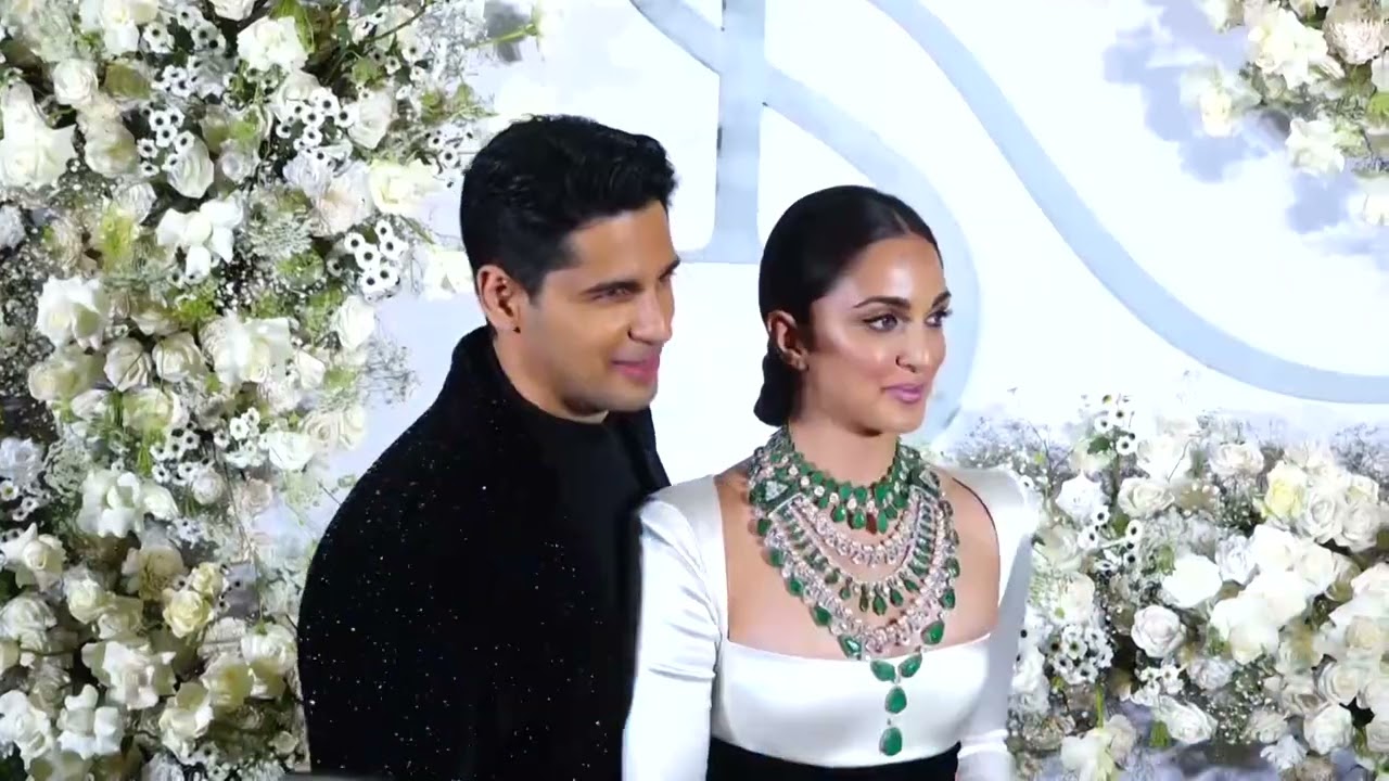 Videos : Grand Entry Kiara Advani And Sidharth Malhotra