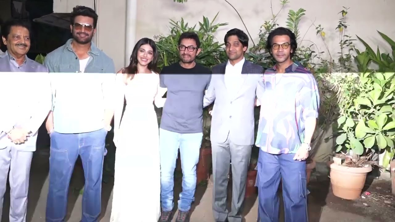 Videos : AAMIR KHAN,RAJKUMMAR RAO,ALAYA F ATTEND SONG LAUNCH OF PAPA KEHTE HAIN Uncut Video