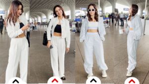 Videos : Bollywood Beauties Jasmin Bhasin & Nushrratt Bharuccha Dare to Dazzle at Airport #bollywood #news